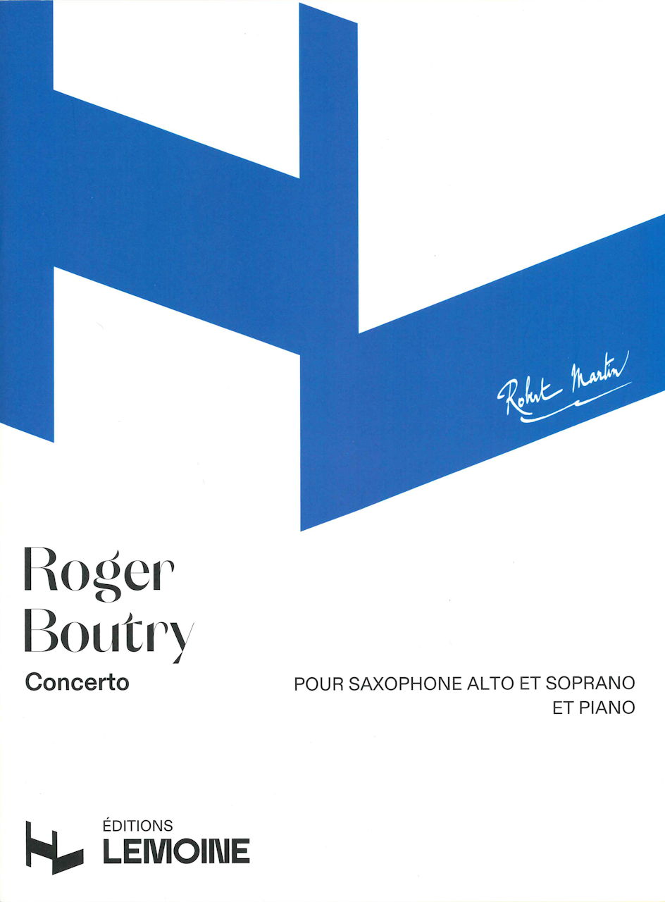 Boutry, Concerto pour saxophone (Robert Martin/Lemoine)