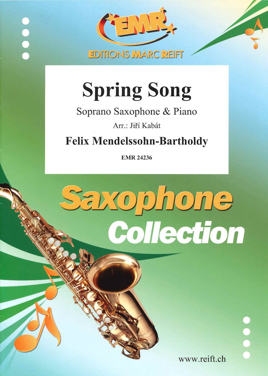 Mendelssohn, Spring Song (SSax,Pf) (Reift)