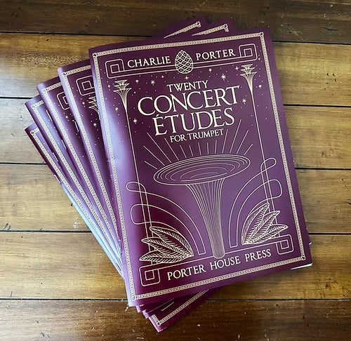 Porter, 20 Concert Etudes for Trumpet (Porter House Press)