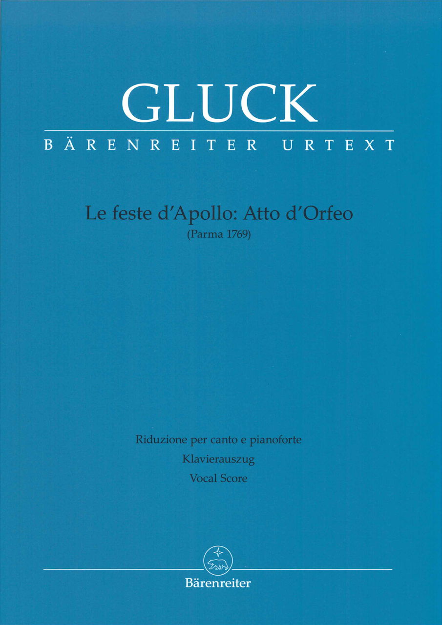 Gluck, Le feste d'Apollo: Atto d'Orfeo (Barenreiter)