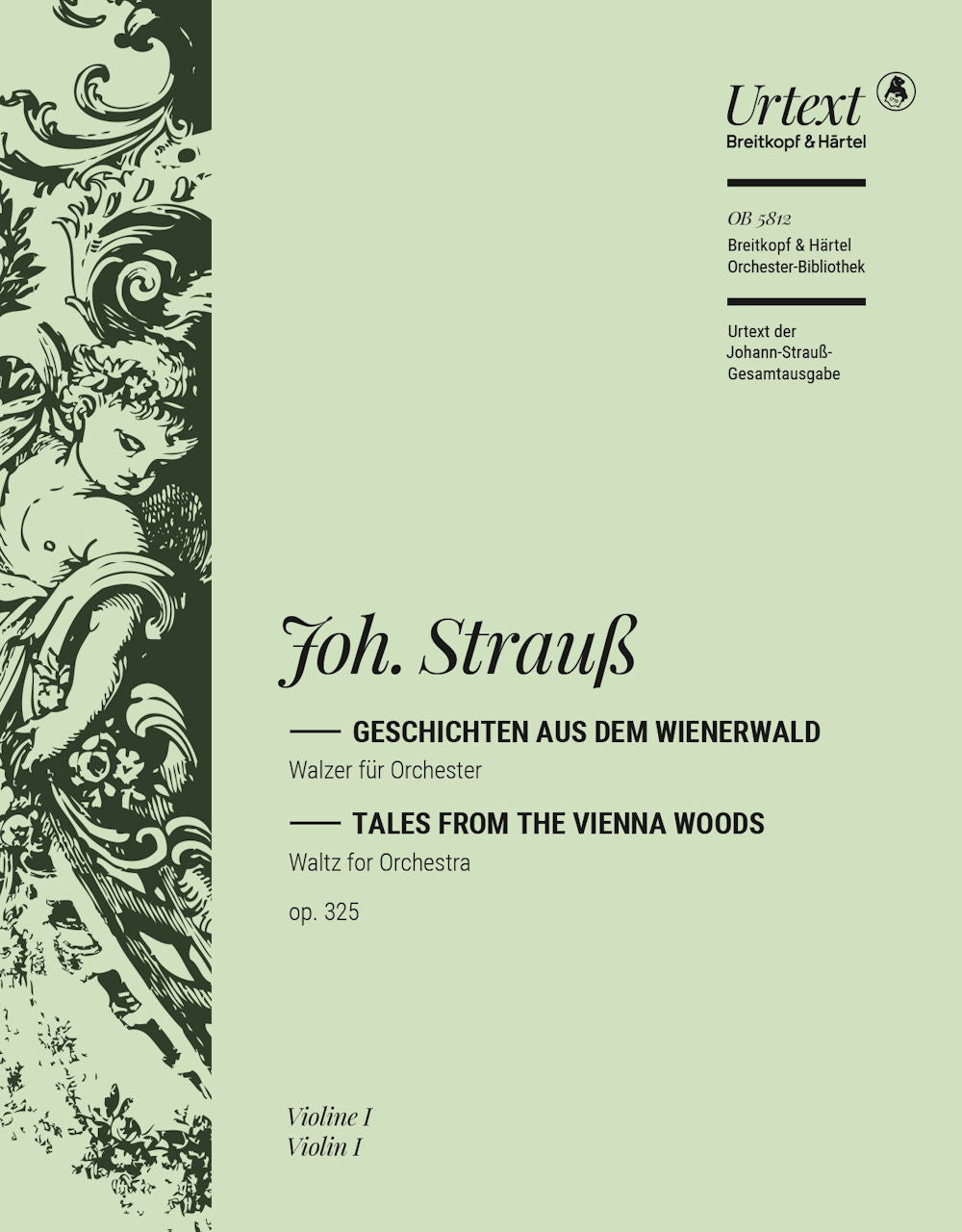 Strauss,J., Geschichten aus dem Wiene (Breitkopf)