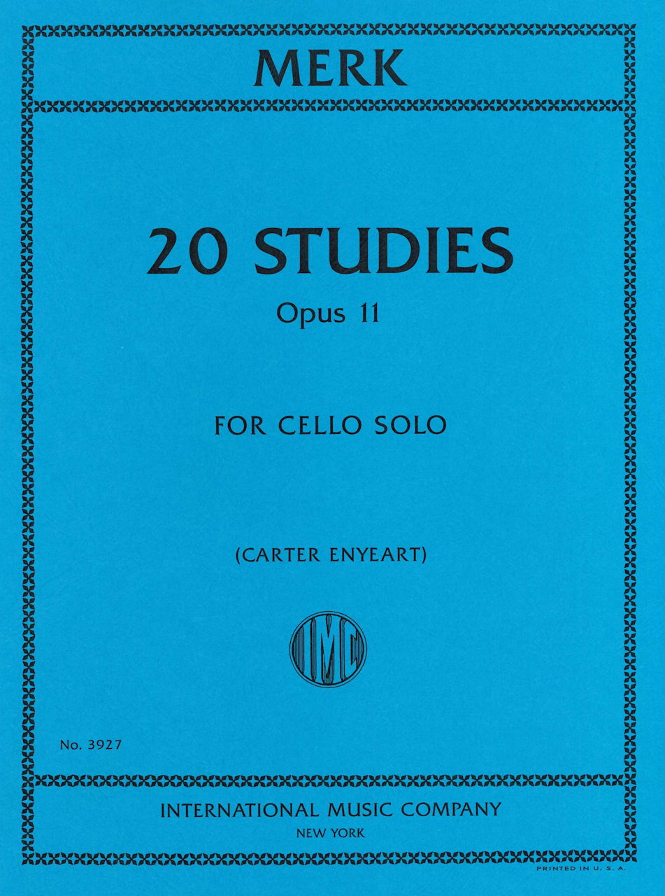 Merk, 20 Studies, op. 11 (IMC)
