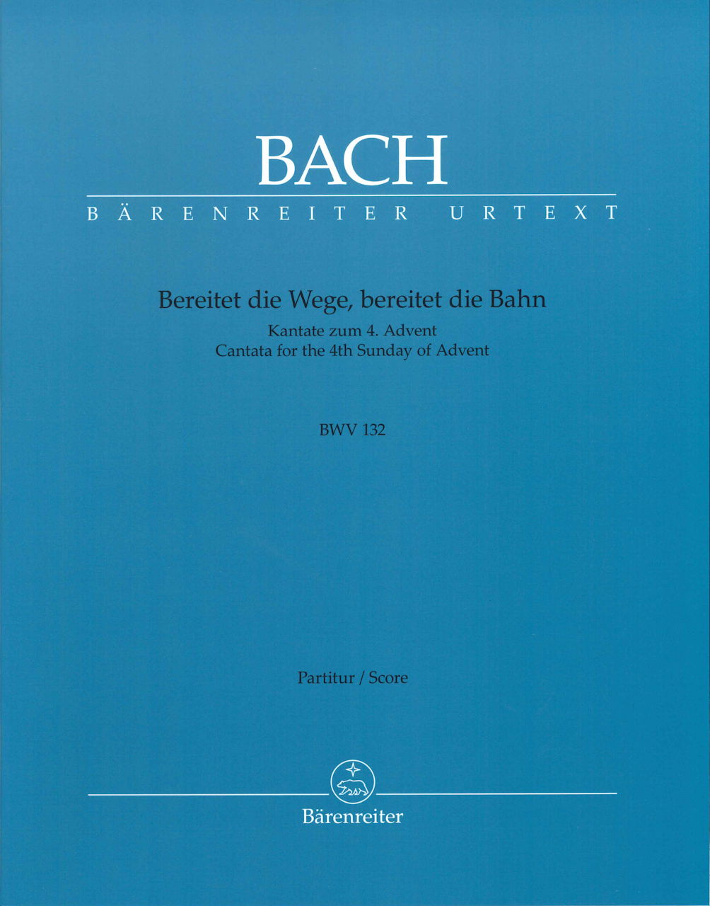 Bach, Kantate BWV 132 (Barenreiter)
