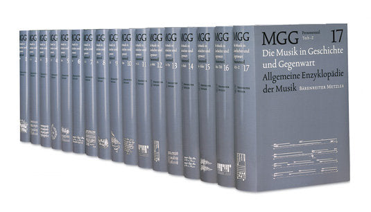 MGG: Personenteil (No Register) (Barenreiter/Metzler)