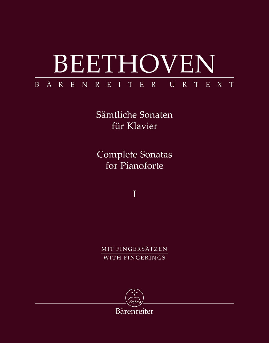 Beethoven, Sonatas I: WoO 47 - op. 14 (Barenreiter)