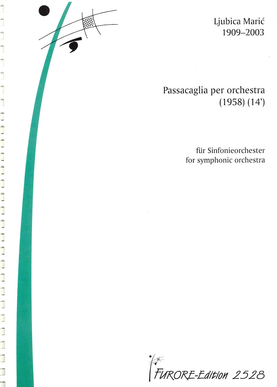 Maric, Passacaglia (Furore Verlag)