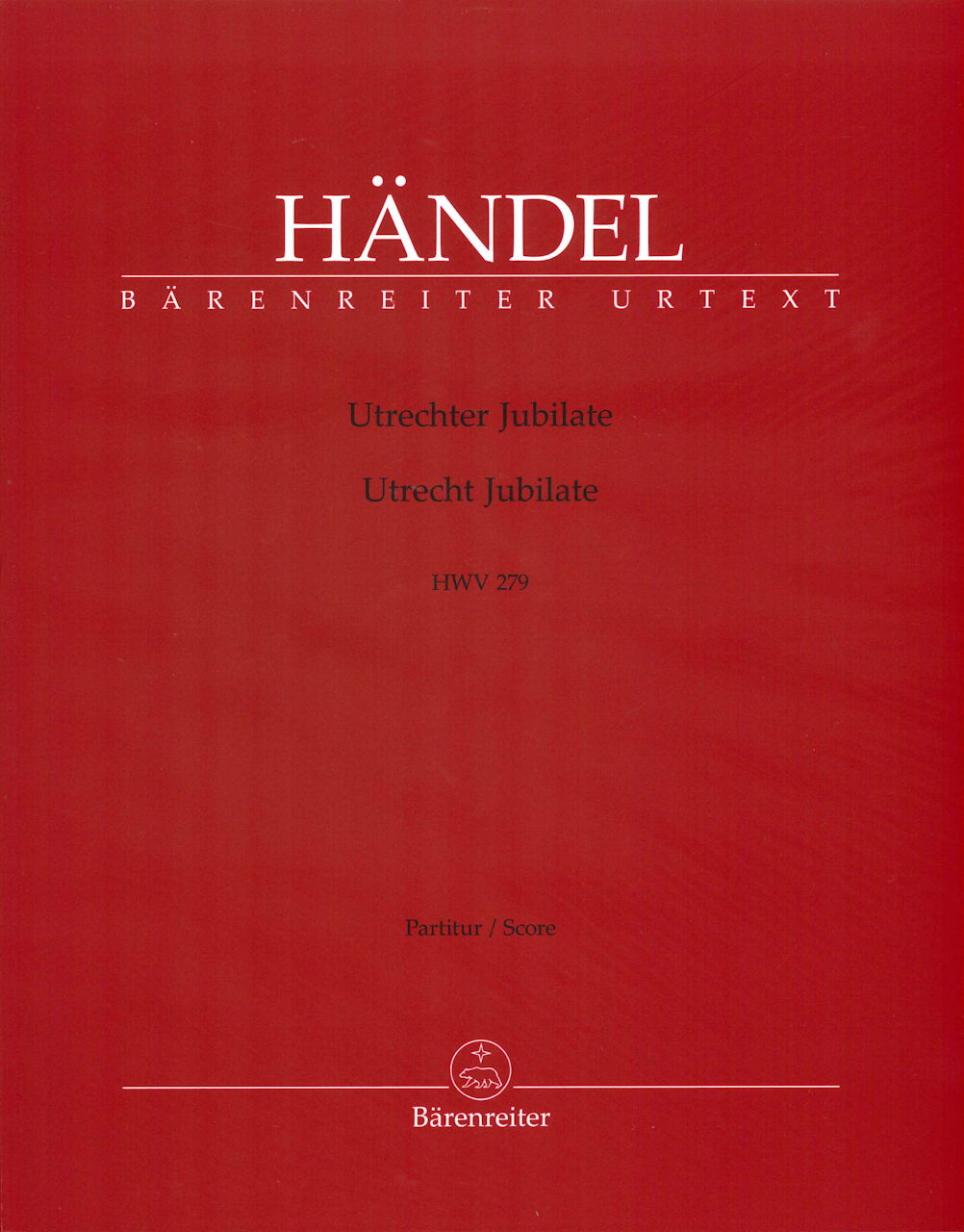 Handel, Utrechter Jubilate HWV 279 (Barenreiter)