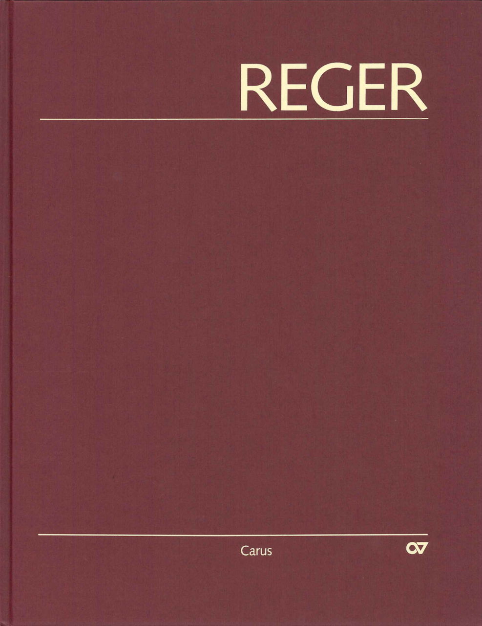Reger, Werkausgabe 3/6 (Carus)