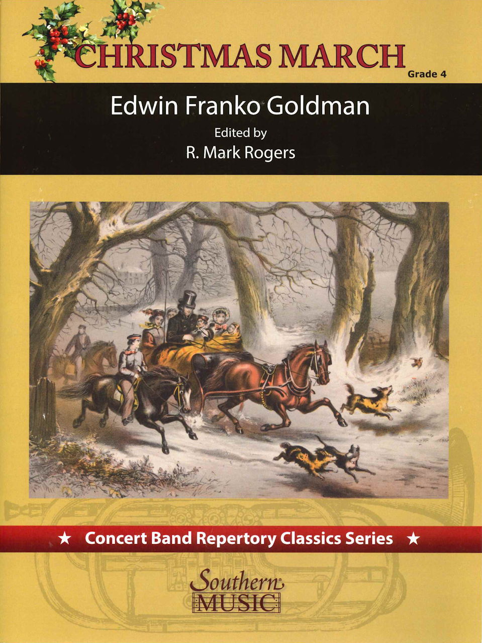 Goldman, Christmasn March for Band (Hal Leonard)