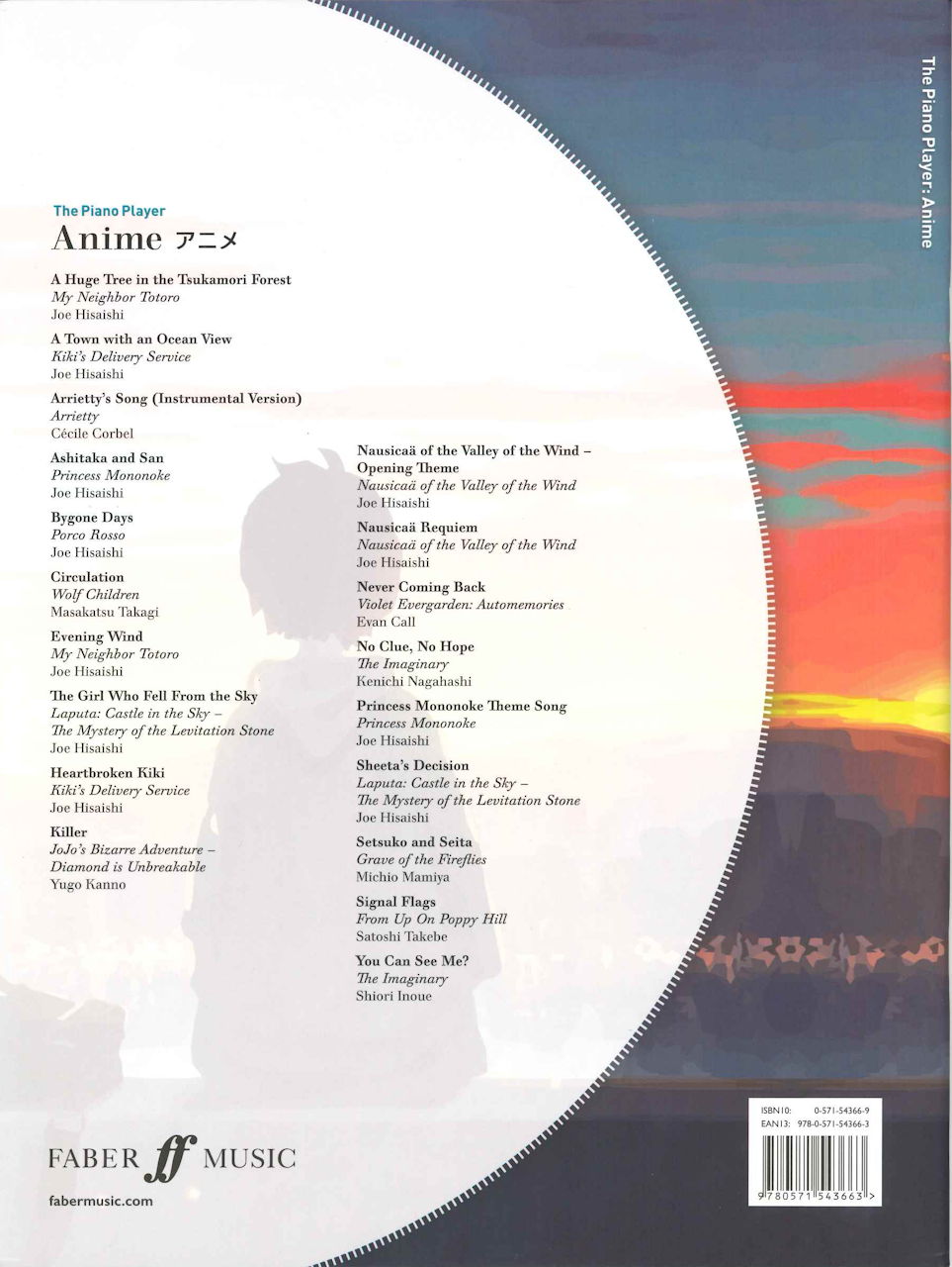 The Piano Player: Anime. 19 Themes (Faber Music)