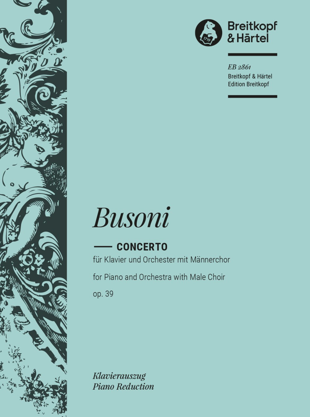 Busoni, Concerto op. 39 (2-Pf Reduction) (Breitkopf)