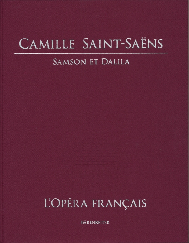 アカデミアミュージック / Samson et Dalila. Opera en 3 actes
