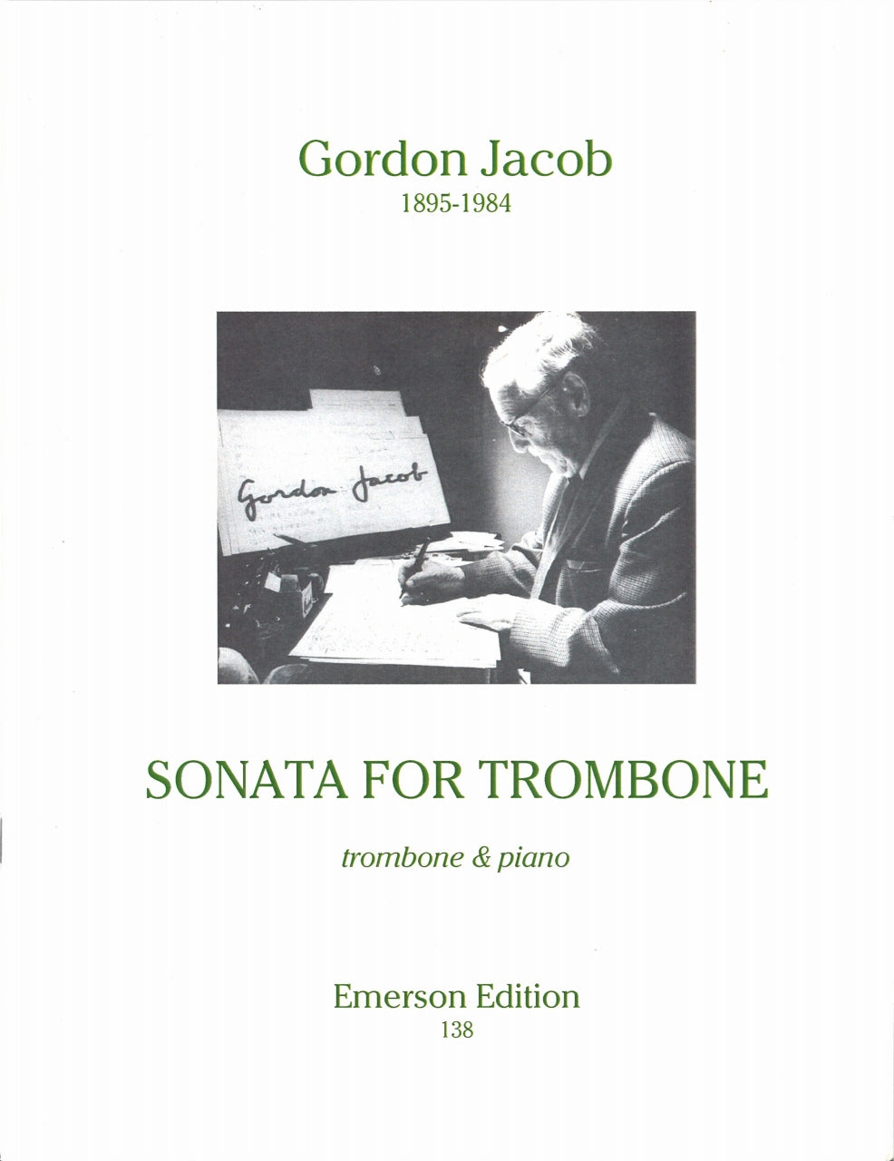 Jacob, Sonata (Emerson Edition)