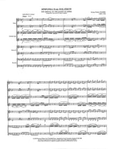Handel, Sinfonia from Solomon (Emerson Edition)