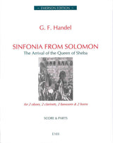 Handel, Sinfonia from Solomon (Emerson Edition)