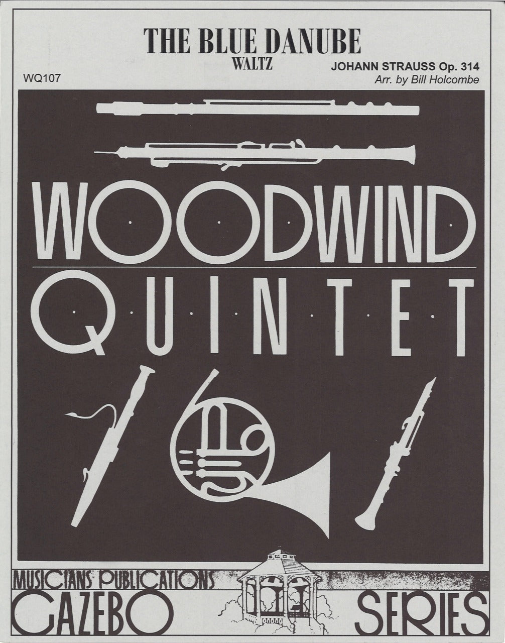 Strauss,J., Belue Danube Waltz (Quintet) (Musicians Pub)
