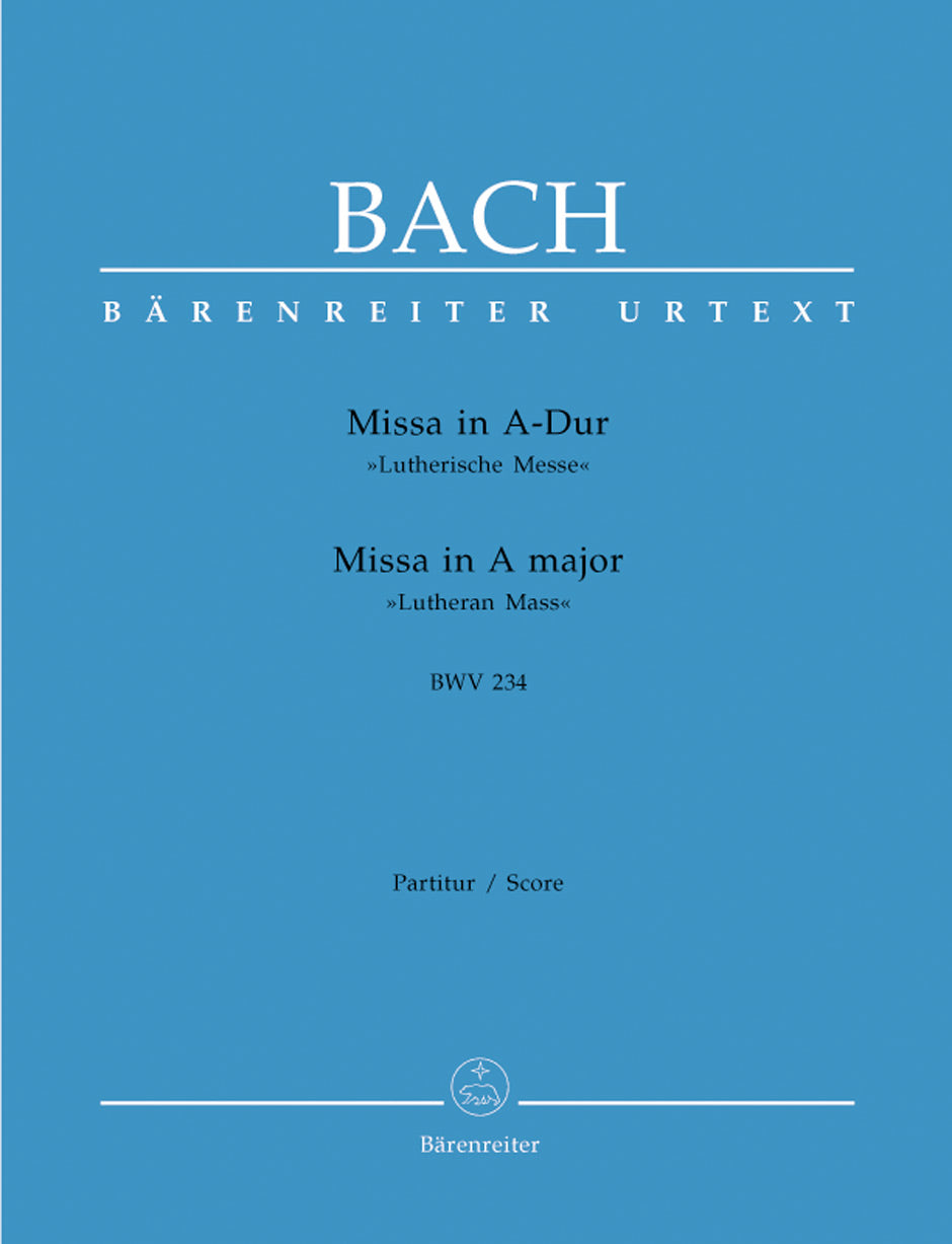 Bach, Missa BWV 234 in A (Barenreiter)