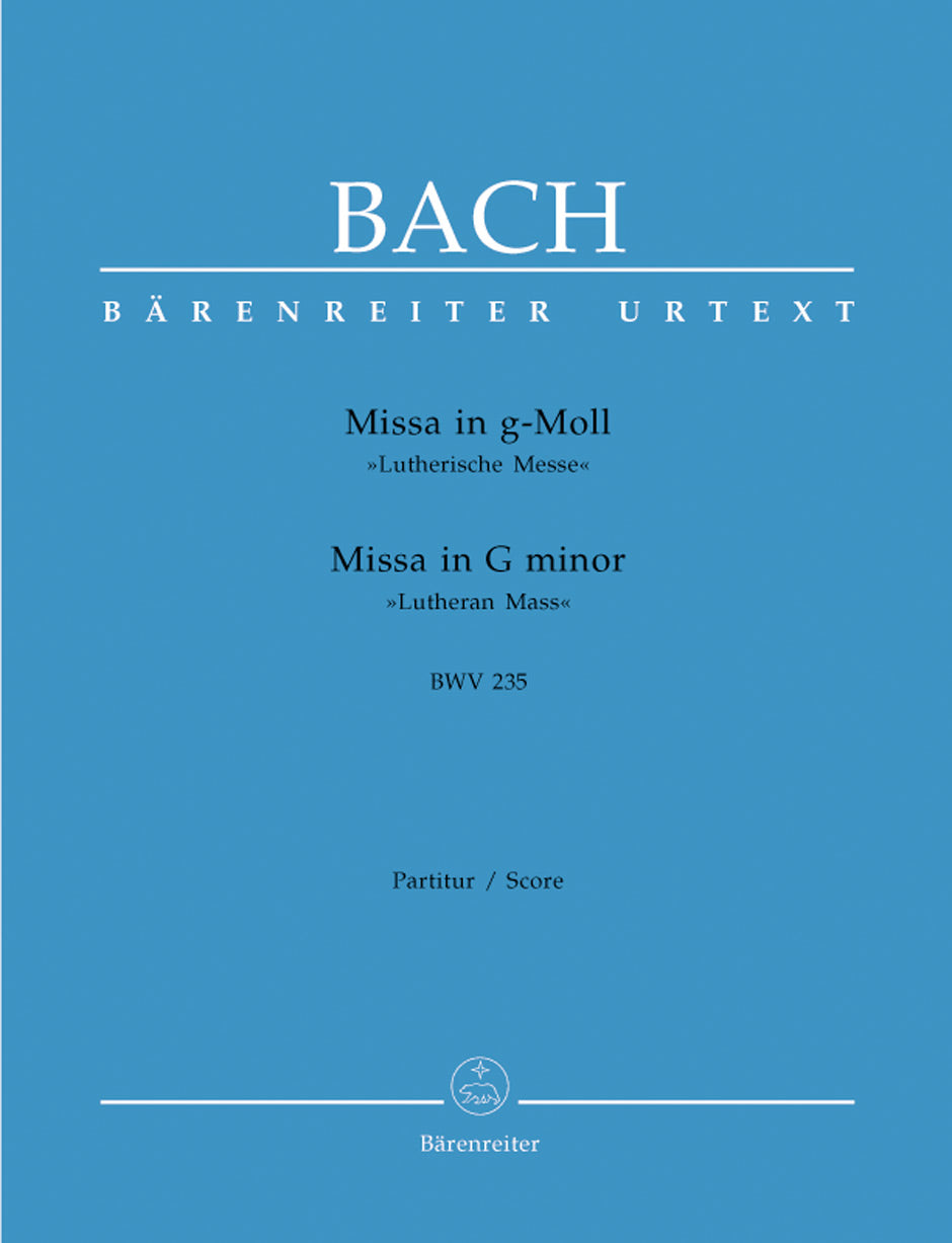 Bach, Missa BWV 235 in g Full Score (Barenreiter)