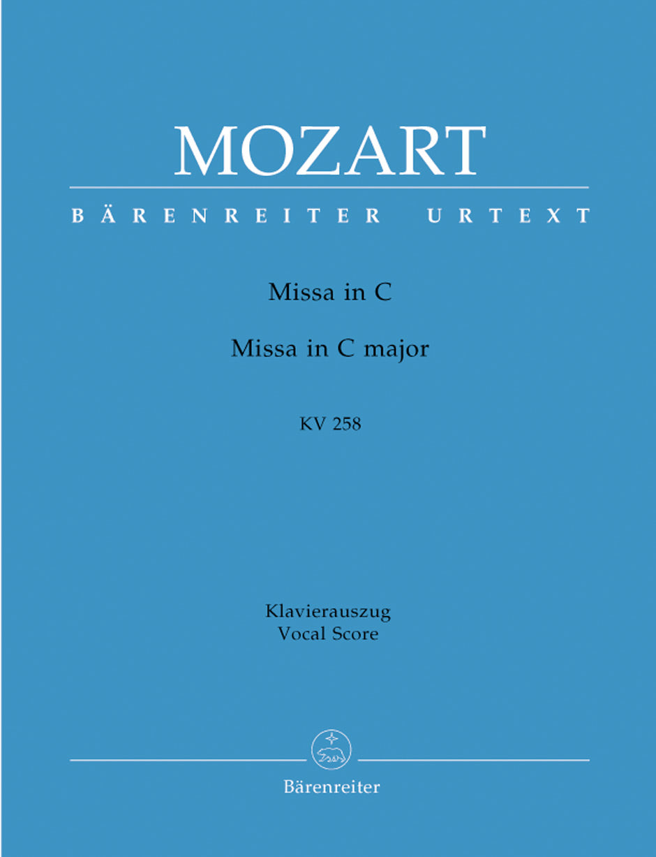 Mozart, Missa KV 258 'Spaur-' (Barenreiter)