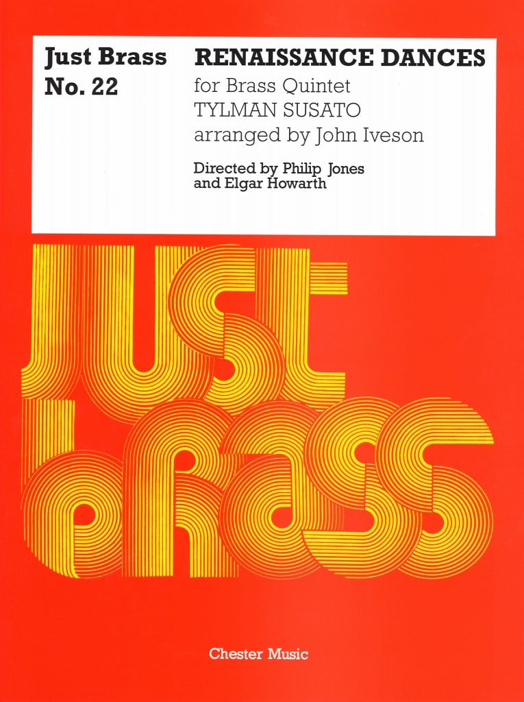 Susato, Renaissance Dances (Quintet) (Chester)