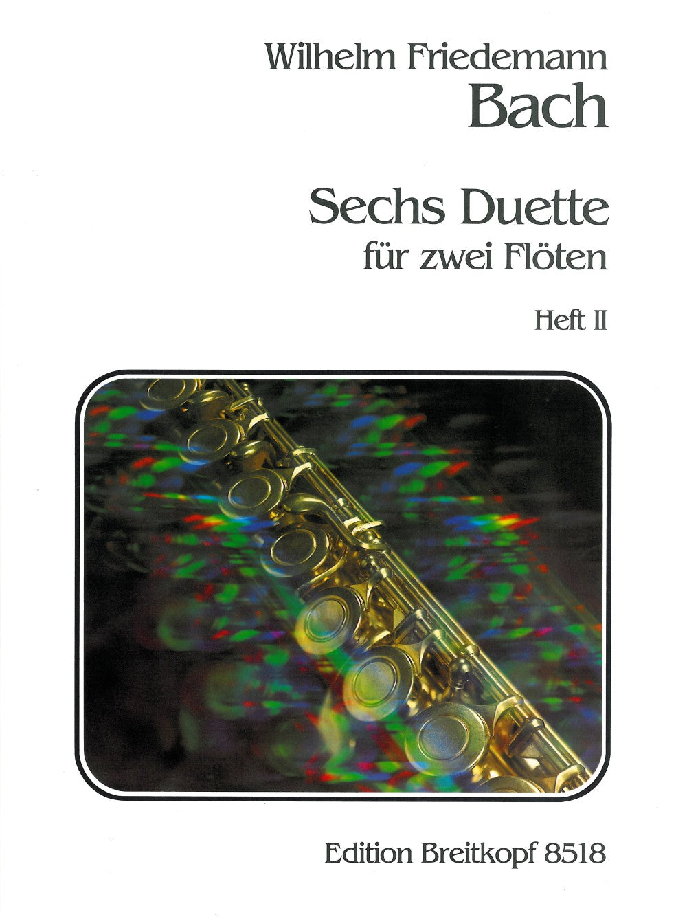 Bach,W.F., 6 Duette, 2: Nr. 4-6 (2Fl) (Breitkopf)
