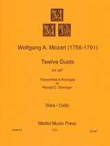 Mozart, 12 Duets KV 487 (Medici Music Press)