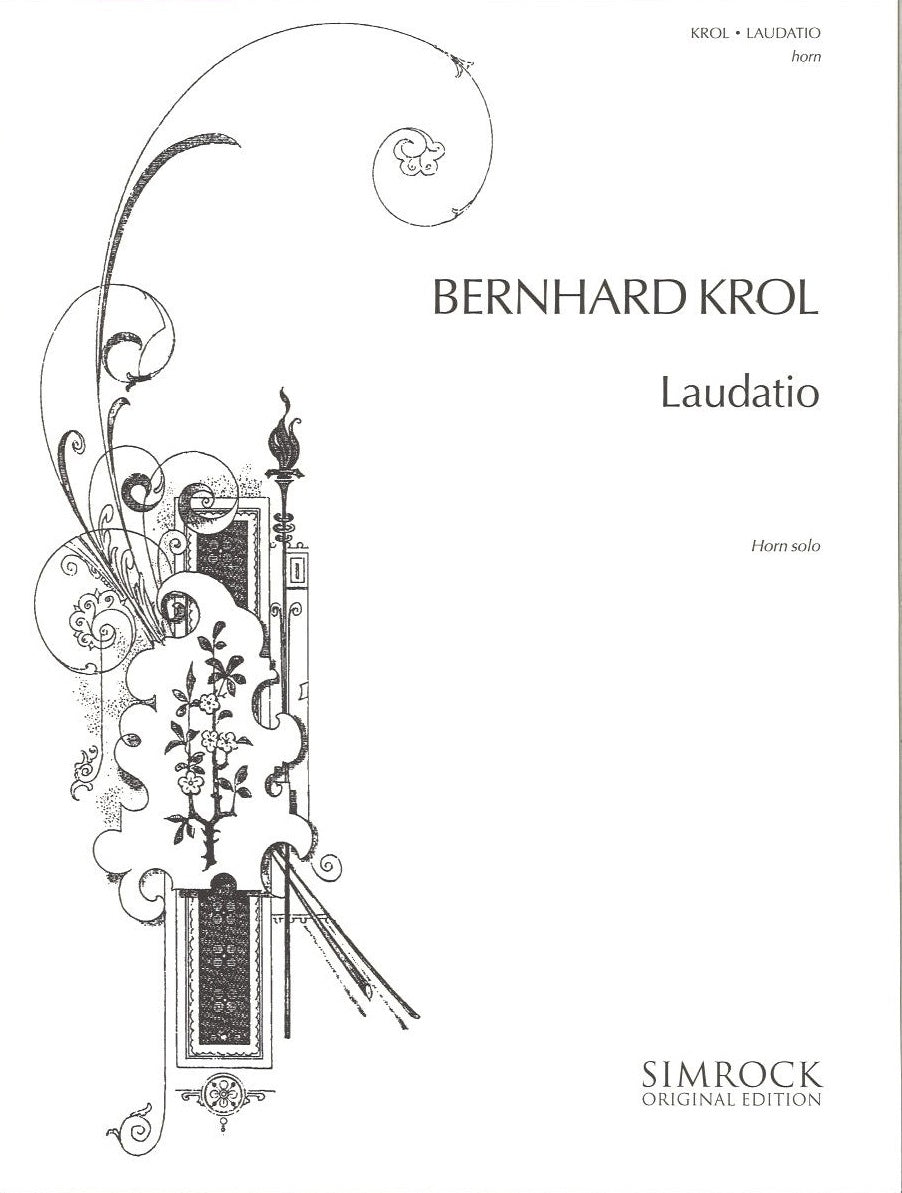 Krol, Laudatio (Hn Solo) (Simrock)