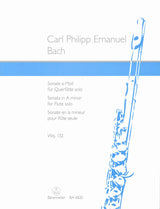 Bach,C.P.E., Sonata in a Wq 132 (Harras) (Barenreiter)