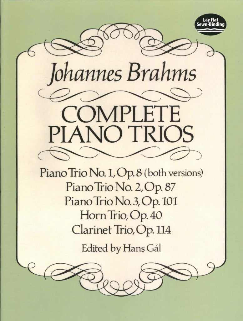 Brahms, Piano Trios, Complete (Dover)