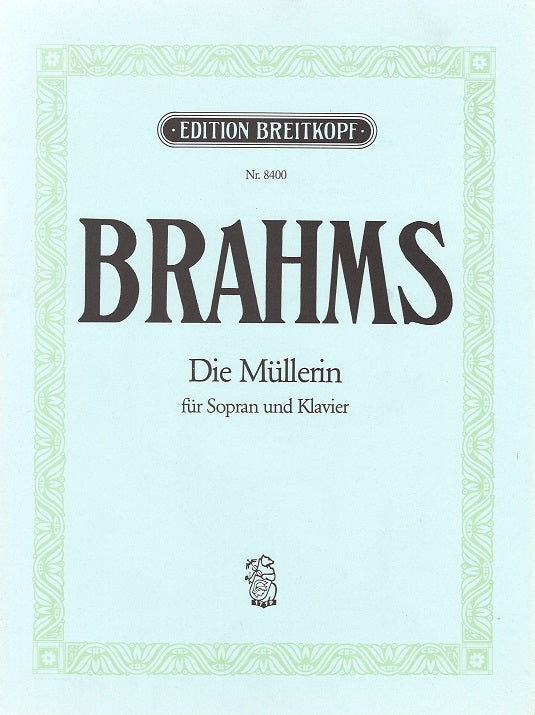 Brahms, Mullerin: Liedfragment (Breitkopf)