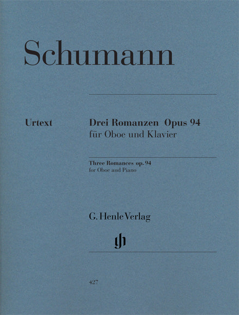 Schumann, Romanzen op. 94 (Ob,Pf) (Henle)