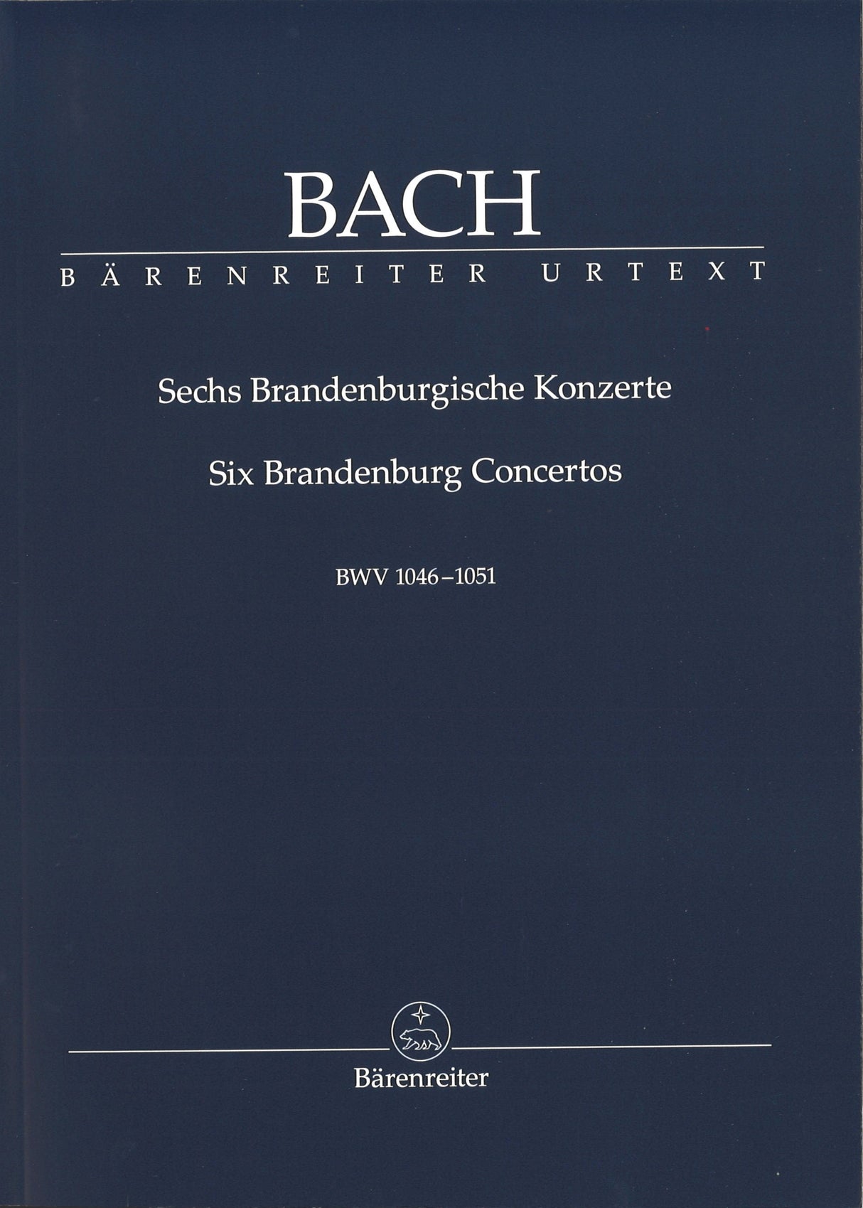 Bach, Brandenburgische Konzerte 1-6 (Barenreiter)