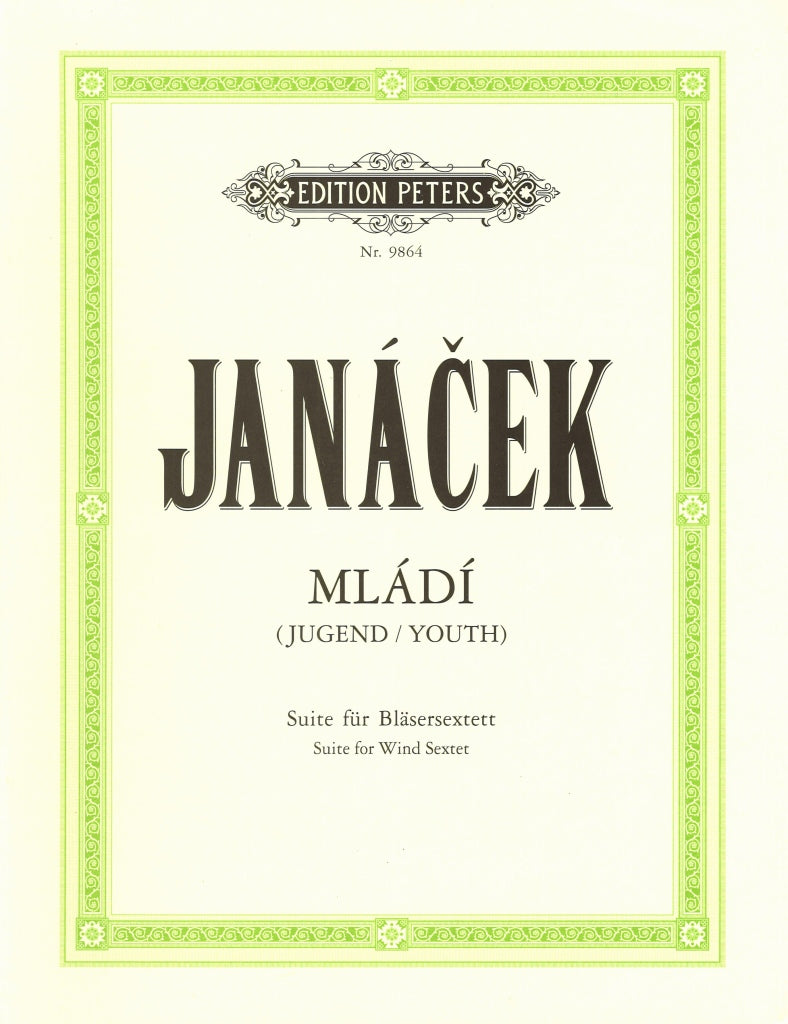 Janacek, Mladi (Fl,Ob,Cl,BsCl,Bn,Hn) (Peters)