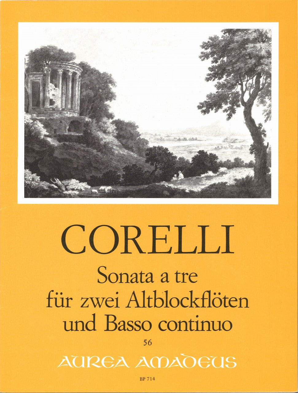 Corelli, Sonata a 3 in F (2Altbfl,Bc) (Amadeus Verlag)
