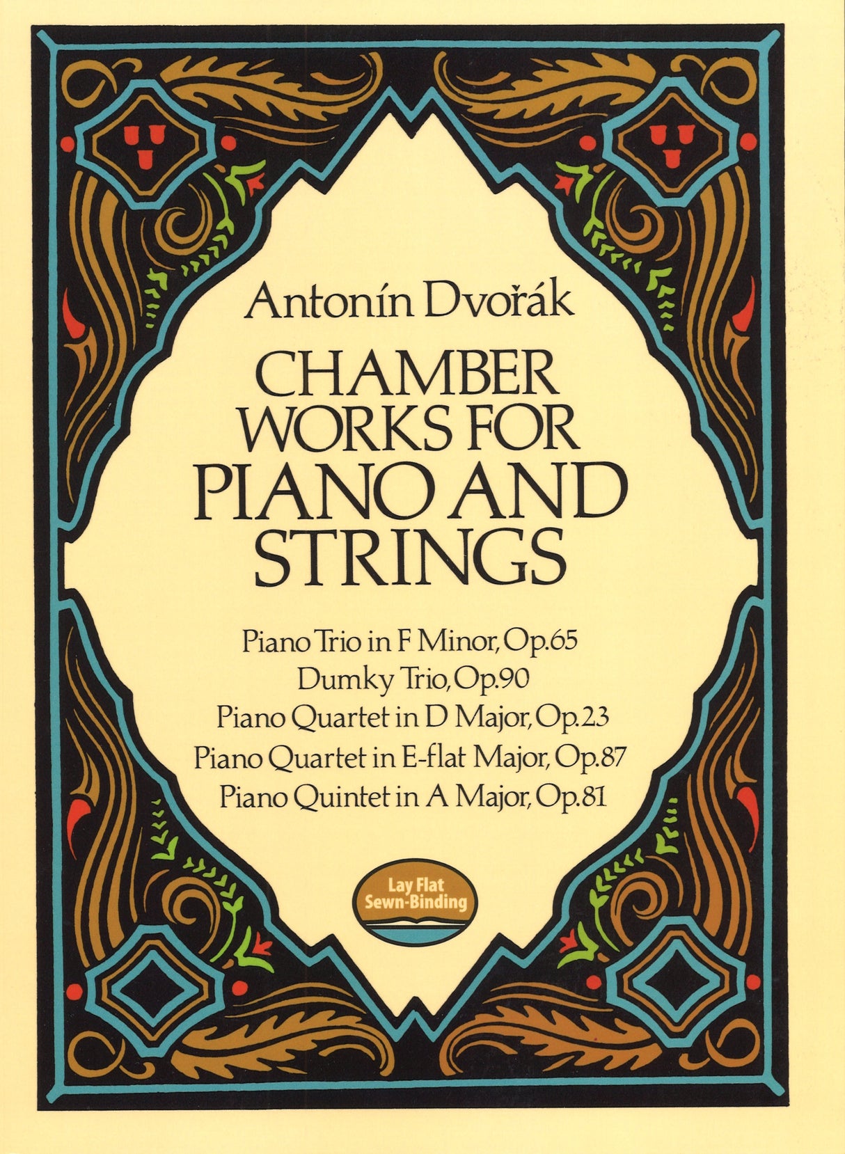 Dvorak, Chamber Works for Piano & Str (Dover)