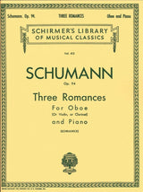 Schumann, 3 Romances op. 94 (Schradieck) (G.Schirmer)