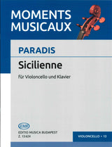 Paradis, Sicilienne (Editio Musica Budapest)
