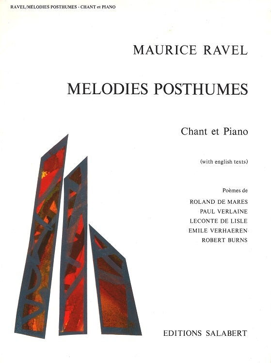 Ravel, Melodies posthumes (Salabert)