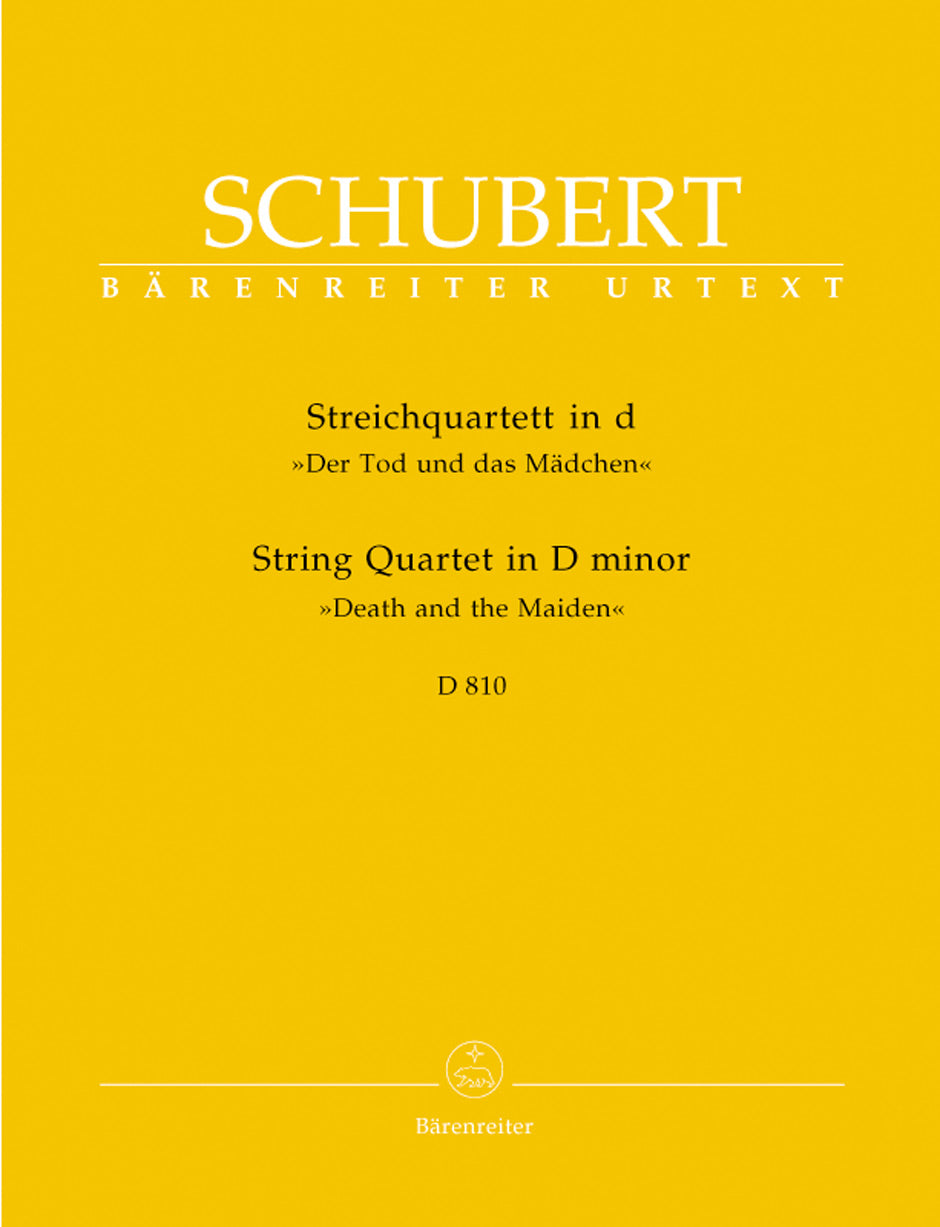 Schubert, String Quartet D 810 Der Tod & (Barenreiter)