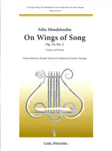 Mendelssohn, On Wings of Song (Archron) (Carl Fischer)
