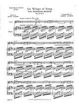 Mendelssohn, On Wings of Song (Archron) (Carl Fischer)