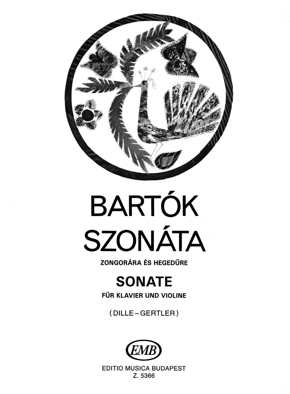 Bartok, Sonate (1903), Sz 20, BB 28 (Editio Musica Budapest)