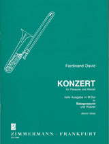 David, Concerto in Bb (Bass Tbn,Pf) (Zimmermann)