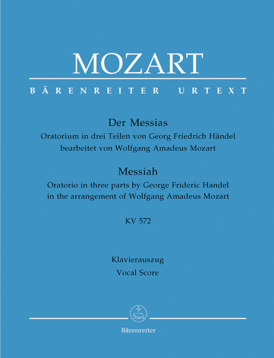 Handel/Mozart, Messias KV 572 [G] (Barenreiter)