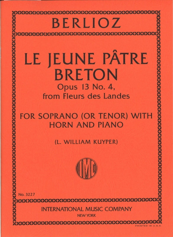 Berlioz, Jeune patre breton op. 13/4 (IMC)