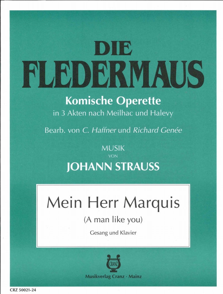 Strauss,J., Mein Herr Marquis [G/E] (Cranz)