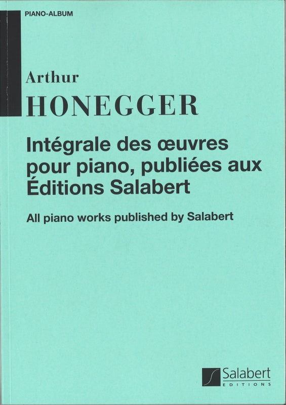 Honegger, Piano Album (Salabert)