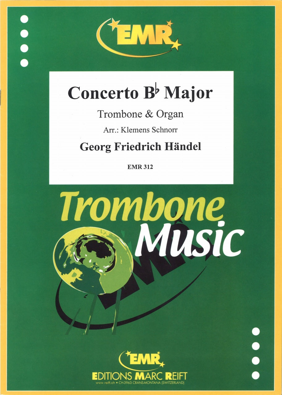 Handel, Concerto in Bb (Tbn,Pf/Org) (Reift)