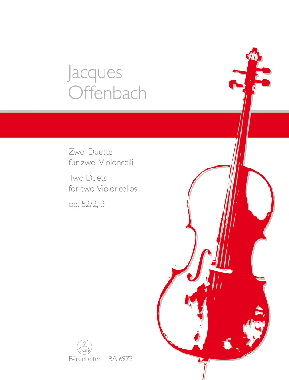 Offenbach, 2 Duette op. 52/2, 3 (Barenreiter)