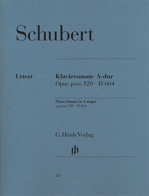 Schubert, Sonata D 664 in A (No. 13) (Henle)
